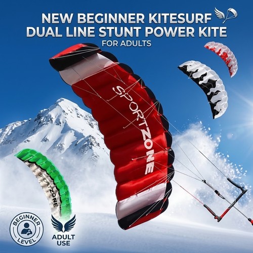 Dual line parafoil - dual, power