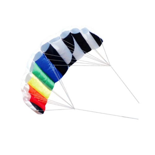 Dual line stunt kite - dual, rainbow