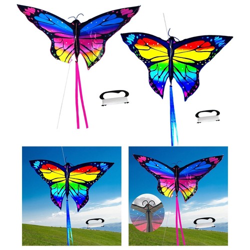 Butterfly kite fun beach - butterfly,