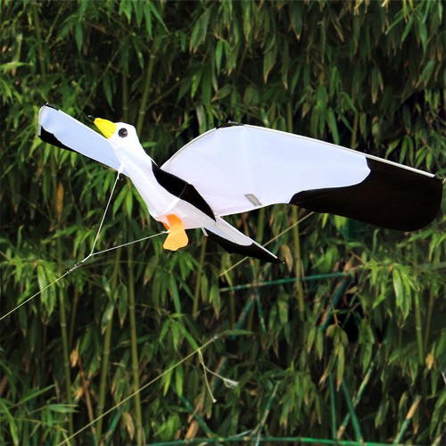 Seagull kite single - seagull, line
